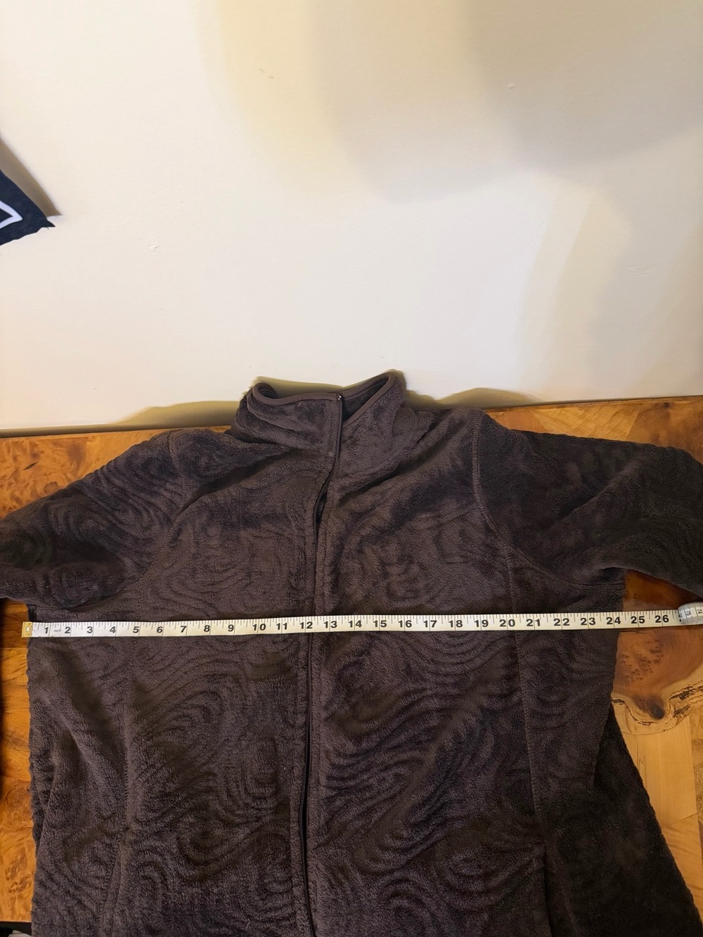 Great Northwest 2X Fuzzy Sherpa Jacket Brown No Zipper Pull Extra Pockets - Picture 9 of 10